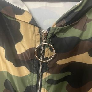 Camo Bomber Jacket